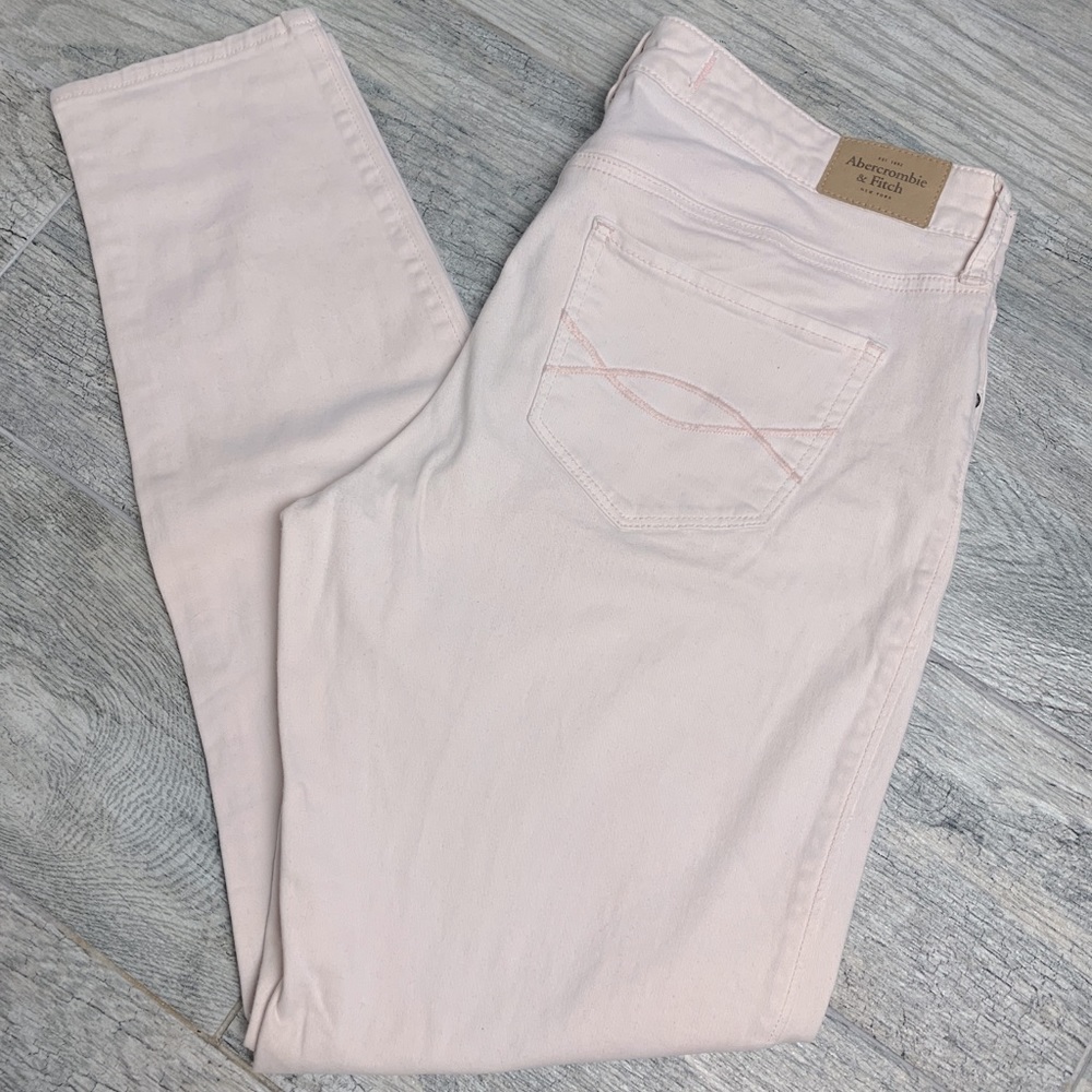 Light pink Abercrombie Jeggings 8 / 29